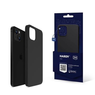 3mk Hardy Silicone MagCase pro Apple iPhone 14, Graphite