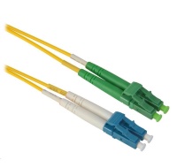 Duplexní patch kabel SM 9/125, OS2, LC(UPC)-LC(APC), LS0H, 10m