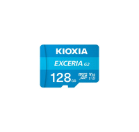 KIOXIA microSD Karta EXCERIA G2 128GB, UHS-I U3 V30, s Adaptérem