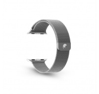 RhinoTech ocelový řemínek milánský tah pro Apple Watch 38 / 40 / 41mm stříbrný