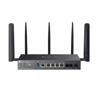 TP-Link DR3650v-4G OMADA ADSL/VDSL/4GLTE gateway (AX3000,2xFXS,1xDSL,2,4GHz/5GHz,1xGbELAN/WAN,4xGbE,1xUSB3.0,2xnanoSIM)