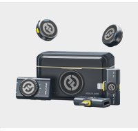 BAZAR - Hollyland Lark M2 Combo - Wireless Lavalier Microphone (Duo,ShineCharcoal) - Po opravě (Bez příšlušenství)