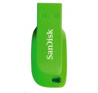 SanDisk Flash Disk 16GB Cruzer Blade, USB 2.0, zelená