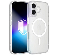 3mk ochranný kryt Misty MagCase White pro Apple iPhone 16