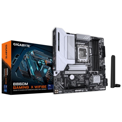 GIGABYTE MB Sc LGA1851 B860M GAMING X WIFI6E, Intel B860, 4xDDR5, 1xUSB4, 1xDP, 1xHDMI, WiFi, mATX