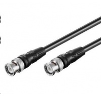 PREMIUMCORD BNC kabel pro audio/video 75 Ohm 1m M/M