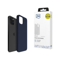 3mk ochranný kryt Silicone Case pro Apple iPhone 15   Dark Navy