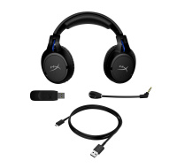 HyperX Cloud Flight - Wireless Gaming Headset (Black-Blue) - PS5-PS4 (HHSF1-GA-BK/G) - Sluchátka pro herní konsole