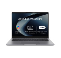 ASUS NTB ExpertBook PM3 (PM3406CKA-NZR732X), AI 7 350, 14" 2560x1600, 32GB, 1TB SSD, Radeon, W11 Pro, Misty Grey