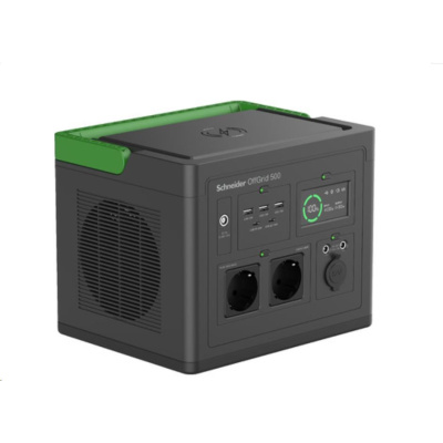 APC Schneider OffGrid Portable Power Station 500, 517Wh Li-ion, 2 Schuko, Sinewave