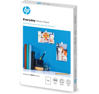 HP Everyday Glossy Photo Paper-100 sht/10 x 15 cm, 200 g/m2, CR757A