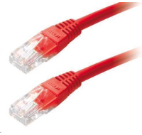 XtendLan patch kabel Cat5E, UTP - 5m, červený