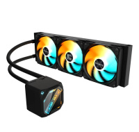 GIGABYTE Vodní chladič GAMING 360, 3x120mm, ARGB, LGA1851, AM5, černá