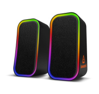 CONNECT IT Reproduktory BIOHAZARD PC, RGB, Bluetooth, 3.5mm, černé