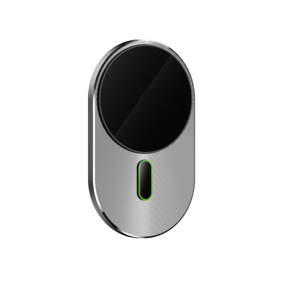 WG - Nabíječka do autaWG 27, 15W, s bezdrátovým nabíjením pro iPhony podporující MagSafe, šedá