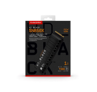 WD BLACK SSD NVMe 1TB PCIe SN850X Powered by SanDisk, Gen4, (R:7300, W:6300MB/s), Chladič