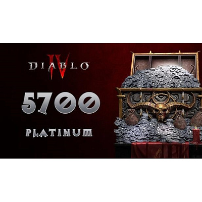 Diablo IV - 5700 szt. Platyny (Xbox One/Series X) klíč MS Store