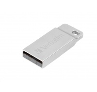 VERBATIM Flash Disk 64GB Metal Executive, USB 2.0, stříbrná