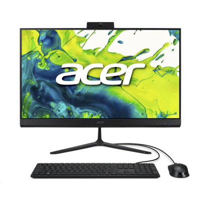 ACER PC AiO Aspire C24-2G,iCore 5 120U,23.8" FHD,8GB,512GB SSD,UHD,W11,Black
