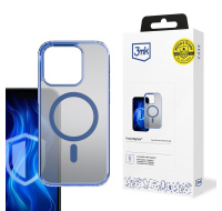 3mk ochranný kryt Frosty MagCase Blue pro Apple iPhone 13 Pro Max