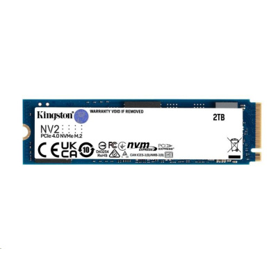 Kingston SSD 4TB NV3, M.2 2280, NVMe PCIe Gen4x4, (R: 6000MB/s; W: 5000MB/s)