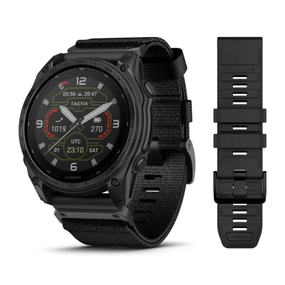 Garmin - Tactix 8 51mm Solar Sapphire DLC Titanium Black, EU
