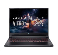 ACER NTB Nitro V 16 AI (ANV16-42-R1S6),R7-260,16"WUXGA,16GB,1TB SSD,RTX 5060,Linux,Black
