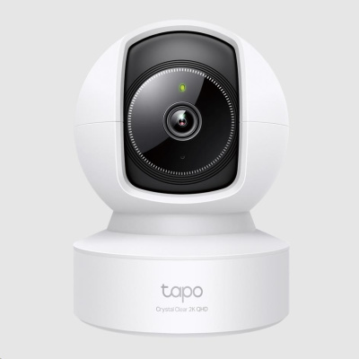 TP-Link Tapo C222 domácí-indoor kamera, (4MP, 2K QHD 1440p, IR 12m, WiFi, 1x100Mb/s, micro SD card)