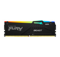 KINGSTON DIMM DDR5 32GB 6000MT/s CL30 Non-ECC FURY Beast RGB EXPO, Černá