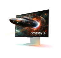 SAMSUNG MT LED LCD 27" Odyssey 3D (G90XF) - 3840x2160, 350Hz, IPS, HDR10+ Gaming, Konverze 2D->3D non-DRM video, 2xkamer
