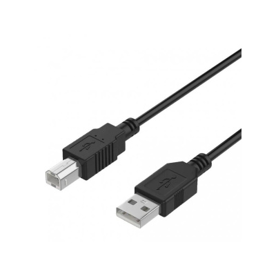 WG Datový kabel USB-A (male) to USB-B (male) 3m / black