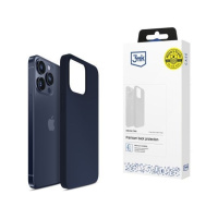 3mk ochranný kryt Silicone Case pro Apple iPhone 15 Pro   Dark Navy
