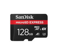 SanDisk micro SDXC karta 128GB Express (880/480 MB/s, A1, UHS-I, U3)