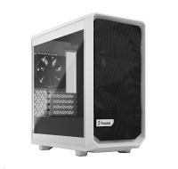 FRACTAL DESIGN skříň Meshify 2 Mini White TG Clear Tint, USB 3.1 Type-C, 2x USB 3.0, bez zdroje, mATX