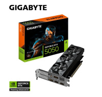 GIGABYTE VGA NVIDIA GeForce RTX 5050 Low Profile OC 8G, 8G GDDR6, 2xDP, 2xHDMI