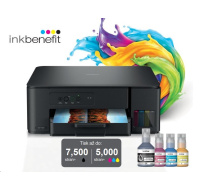BROTHER multifunkce inkoustová DCP-T230 - A4 64MB 1200x6000 16ppm USB 2.0. WIFI - INKTANK, INK BENEFIT