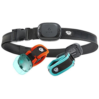 HTC VIVE Ultimate Tracker Strap, Sada popruhů, pro VIVE Ultimate Tracker, neopren, 2× popruh na končetiny, 1× pás