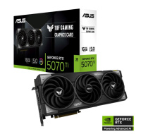 ASUS VGA NVIDIA GeForce RTX 5070 Ti TUF GAMING 16GB, 16GB GDDR7, 3xDP, 2xHDMI