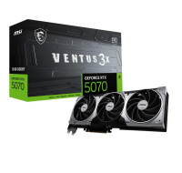 MSI VGA NVIDIA GeForce RTX 5070 12G VENTUS 3X OC, 12G GDDR7, 3xDP, 1xHDMI