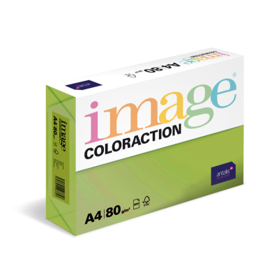 Antalis Papír Image Coloraction Java - středně zelená (MA42) A4 (80g/100ks)