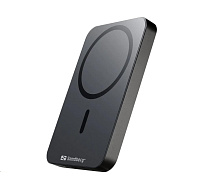 Sandberg Magnet Wireless Powerbank 5000 ALU