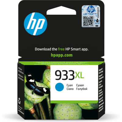 HP 933XL Cyan Ink Cart, 8,5 ml, CN054AE (825 pages)