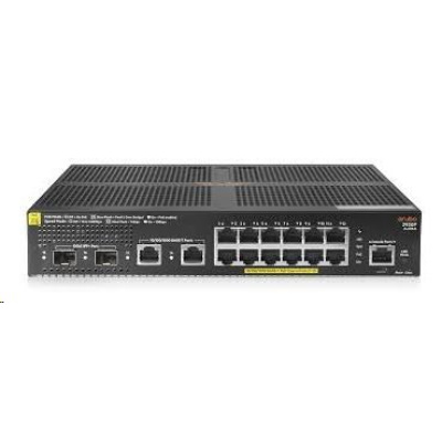 HPE Aruba Networking 2930F 12G PoE+ 2G/2SFP+ Switch