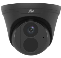 Uniview IPC3614LE-ADF28K-G-BLACK Venkovní IP kamera 4MPx turret, černá, až 30 sn/s, H.265, obj. 4,0 mm (83,7°), PoE,