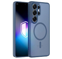 3mk ochranný kryt Misty MagCase Blue pro Samsung Galaxy S26 Ultra