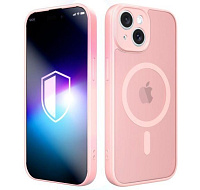 3mk ochranný kryt Misty MagCase Pink pro Apple iPhone 14