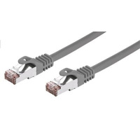 C-TECH kabel patchcord Cat6, FTP, šedý, 2m