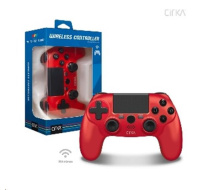 Cirka NuForce Wireless Game Controller for PS4/PC/Mac (Red)