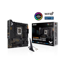 ASUS MB Sc LGA1700 TUF GAMING B660M-PLUS WIFI, Intel B660, 4xDDR5, 1xDP, 1xHDMI, WIFI, mATX