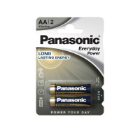 PANASONIC Alkalická baterie LR6EPS/2BP Everyday Power (Blistr 2 ks)